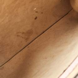 Pre Owned Gucci Red Leather Ghost Tote