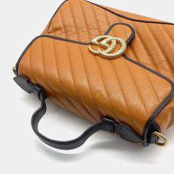 Gucci Matelasse Marmont Top Handle Bag