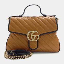 Gucci Matelasse Marmont Top Handle Bag