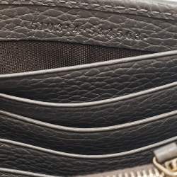 Gucci Grey Leather Leather Interlocking G Wallet On Chain