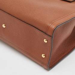 مملوكة مسبقًا حقيبة يد توتس غوتشي ديانا جلد أخضر صغيرة