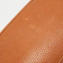 Pre Owned Gucci Brown Leather Mini Dome Satchel