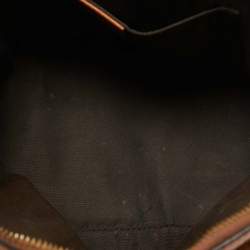 Pre Owned Gucci Brown Leather Mini Dome Satchel