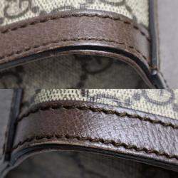 Gucci Brown Beige/Ebony Ophidia GG Small Tote Bag