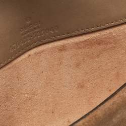 Pre Owned Gucci Beige Coated Canvas and Suede Super Mini Dionysus Crossbody Bag