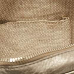 Pre Owned Gucci Beige Leather Small Soho Disco Crossbody Bag