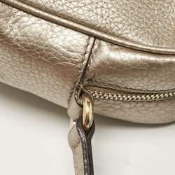 Pre Owned Gucci Beige Leather Small Soho Disco Crossbody Bag