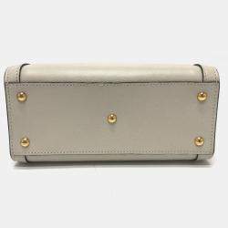 Gucci White GG Marmont bag