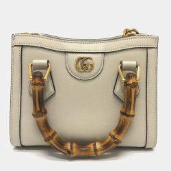 Gucci White GG Marmont bag