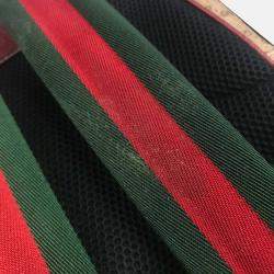 Gucci Beige x Red GG Supreme Backpack