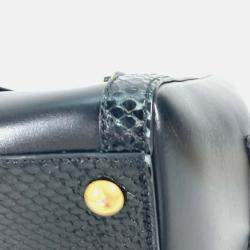 Pre Owned Gucci Black Tote Bag