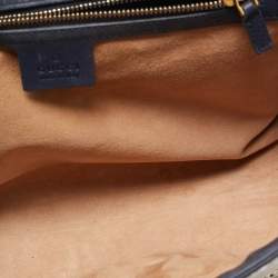 Pre Owned Gucci Tricolor Python Medium Padlock Shoulder Bag