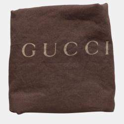 Pre Owned Gucci Teal Velvet Mini Velvet Embroidered GG Marmont Flap Bag