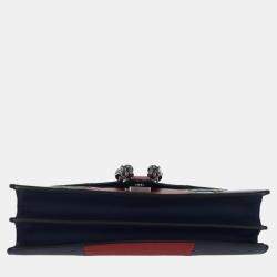 Gucci Red/Blue Leather Medium Loved Dionysus Shoulder Bag