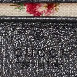 Gucci Black Leather Small Web Dionysus Shoulder Bag