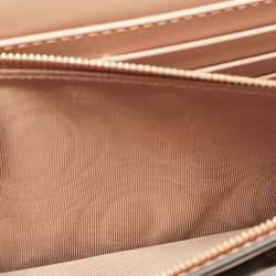مملوكة مسبقًا Gucci Rose Beige GG Matelasse Leather Wallet On Chain