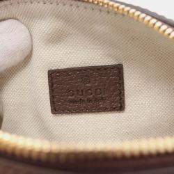 Gucci Ophidia Gg Supreme Coated Canvas Leather Beige Brown Multicolor Shoulder Bag