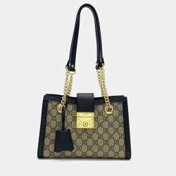 Pre Owned Gucci Supreme Shoulder Bag