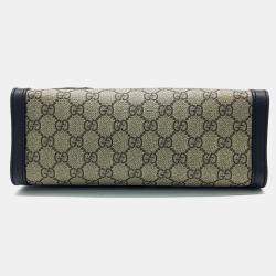 Pre Owned Gucci Supreme Shoulder Bag