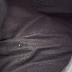 Pre Owned Gucci Black GG Canvas and Leather Abbey D-Ring Hobo