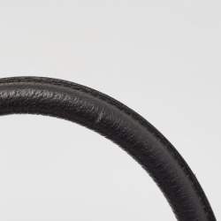 Pre Owned Gucci Black GG Canvas and Leather Abbey D-Ring Hobo