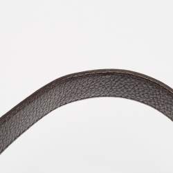 Pre Owned Gucci Dark Brown GG Nylon Colbert Hobo