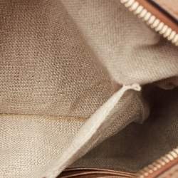 مملوكة مسبقًا Gucci Brown/Beige GG Canvas and Leather Bree Crossbody Bag