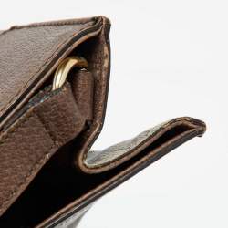 Pre Owned Gucci Beige/Brown GG Supreme Canvas and Leather Neo Vintage Tote