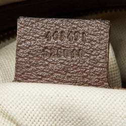 Pre Owned Gucci Beige/Brown GG Supreme Canvas and Leather Neo Vintage Tote