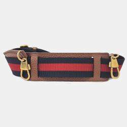 Gucci Denim Interlocking Crossbody Bag