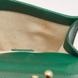 Gucci Green Leather Mini Dionysus Shoulder Bag