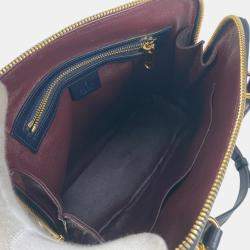 Gucci Beige x Dark Navy Horsebit 1955 Shoulder Bag