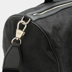 Gucci Black Nylon Canvas Off The Grid Boston Duffle Bag