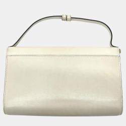 Pre Owned Gucci Off White Chain Shoulder Bag