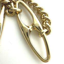 Pre Owned Gucci Off White Chain Shoulder Bag