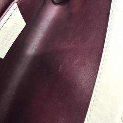 Pre Owned Gucci Off White Chain Shoulder Bag