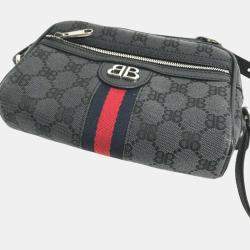 Gucci x Balenciaga Black Pochette Crossbody bag