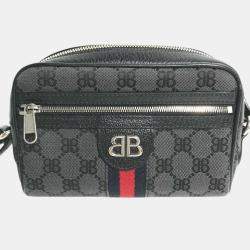 Gucci x Balenciaga Black Pochette Crossbody bag