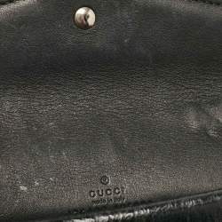 Pre Owned Gucci Teal Blue GG Velvet and Leather Super Mini Dionysus Crossbody Bag