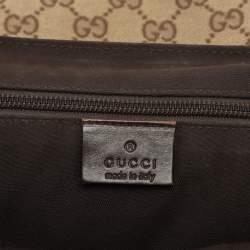 Gucci Beige/Ebony GG Canvas Messenger Bag