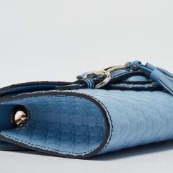 مملوكة مسبقًا حقيبة كروس غوتشي إيميلي جلد ميكروغوتشيسيما أسود بسلسلة صغيرة