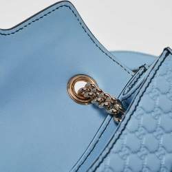 مملوكة مسبقًا حقيبة كروس غوتشي إيميلي جلد ميكروغوتشيسيما أسود بسلسلة صغيرة