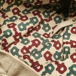 Pre Owned Gucci Cream Guccissima Leather Pelham Tote