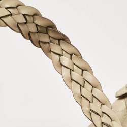 Pre Owned Gucci Cream Guccissima Leather Pelham Tote