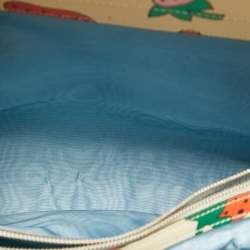 Gucci Multicolor Strawberry Print Leather Medium Zumi Tote