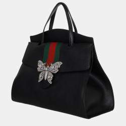 Gucci Crystal Butterfly Linea Totem Bag