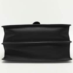 Pre Owned Gucci Tri Color Leather Large Dionysus Bamboo Top Handle Bag