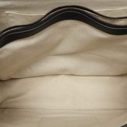 Pre Owned Gucci Tri Color Leather Large Dionysus Bamboo Top Handle Bag