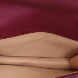 Pre Owned Gucci Purple Velvet and Leather Super Mini Dionysus Crossbody Bag