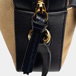 Gucci Brown Horsebit 1955 Flap Pocket Camera Bag